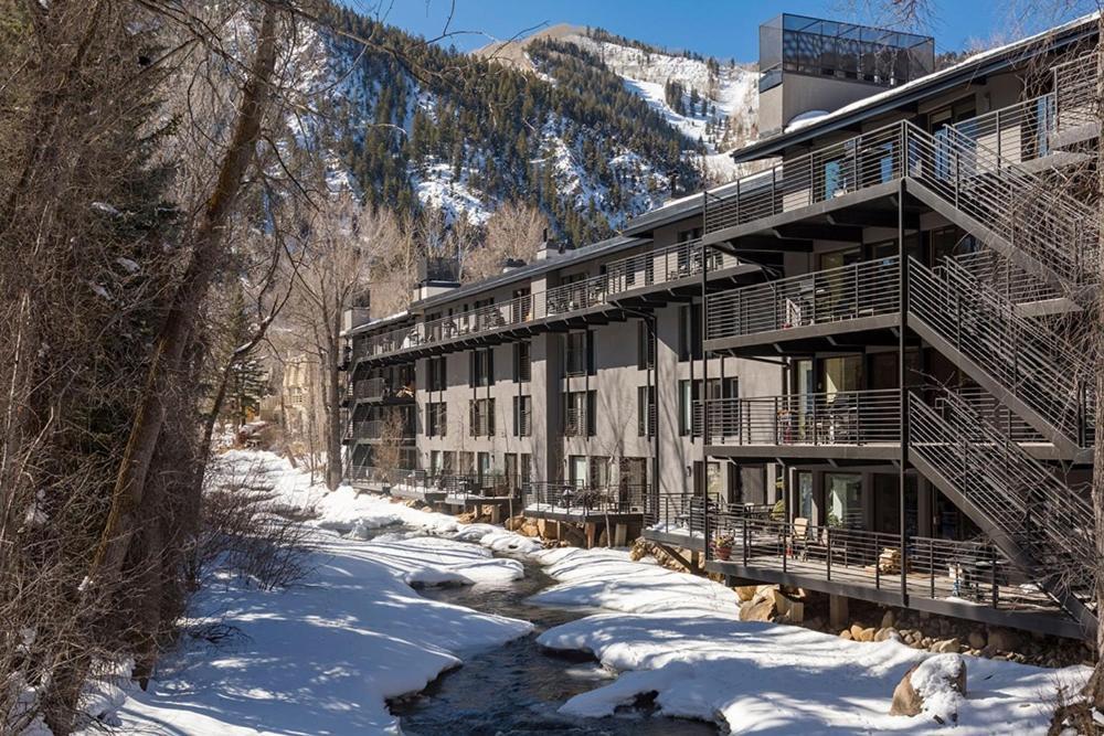 Chateau Roaring Fork Unit 25, Contemporary Condo With River Views, Close To Town Aspen Exterior photo